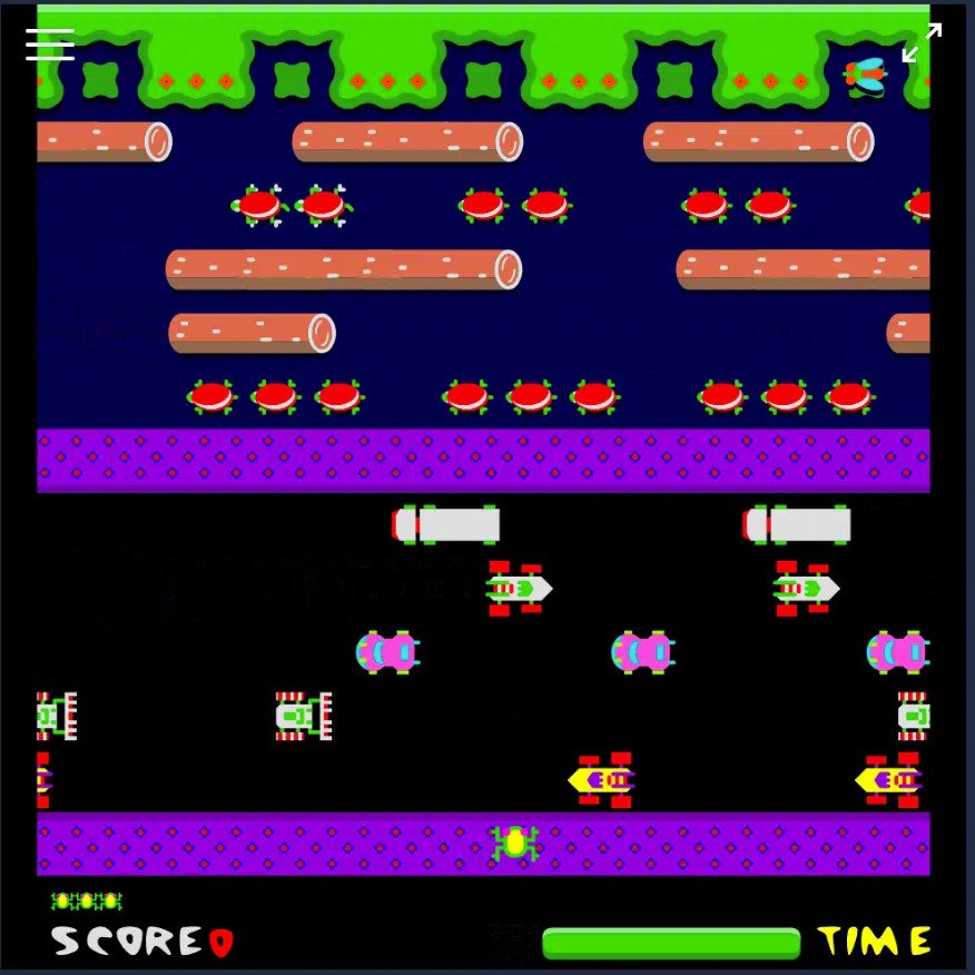 frogger candy game